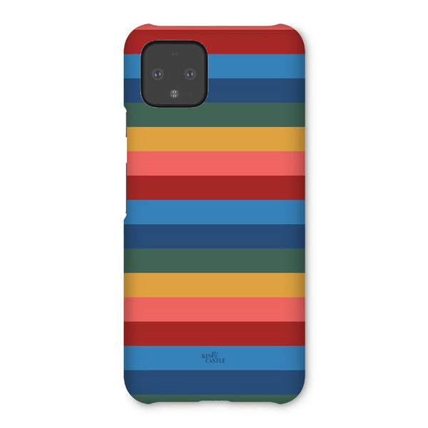 Retro Rainbow Snap Phone Case