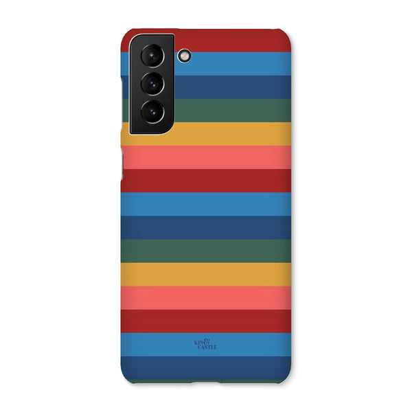 Retro Rainbow Snap Phone Case