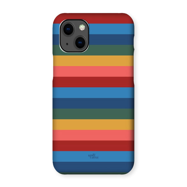 Retro Rainbow Snap Phone Case