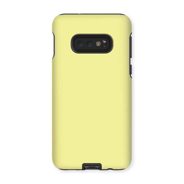 Lemon Yellow Tough Phone Case