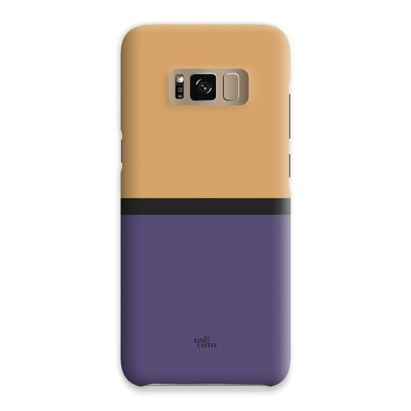 Sand & Purple Duo Snap Phone Case