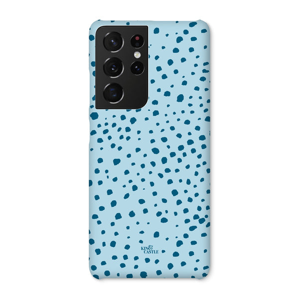 Blue Animal Spot Snap Phone Case