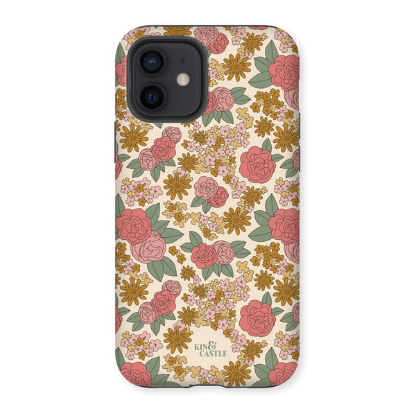 Pink & Rose Garden Tough Phone Case