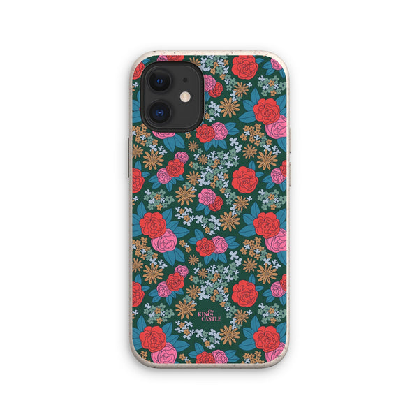 Pink & Red Garden Eco Phone Case
