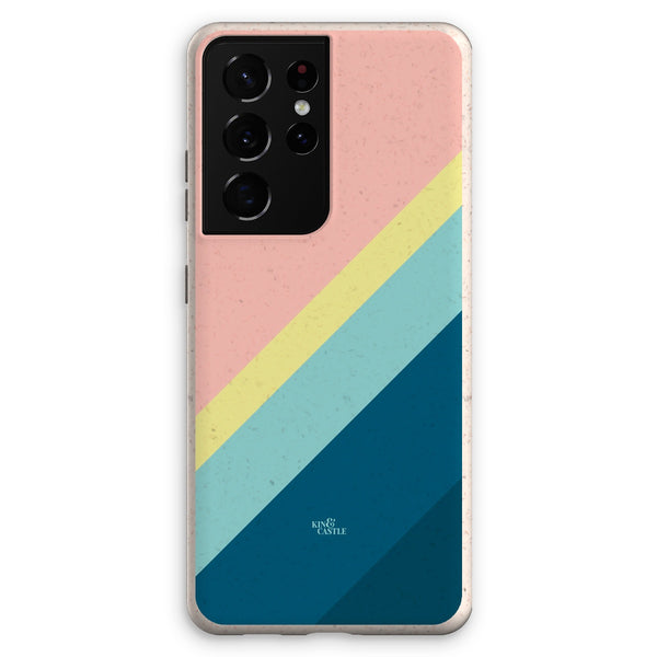 Pastels Geometric Stripe Eco Phone Case