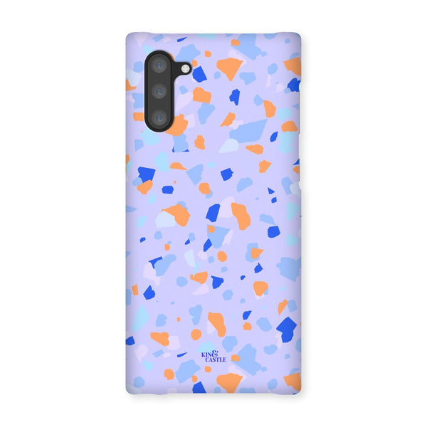 Blue & Orange Terrazzo Snap Phone Case