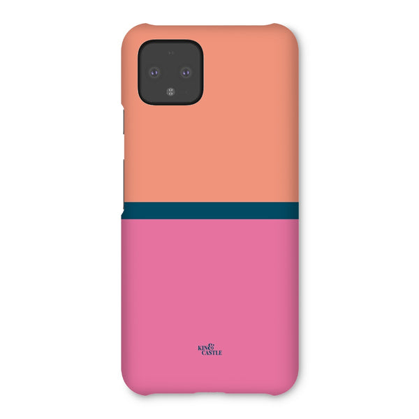 Peach & Pink Duo Snap Phone Case