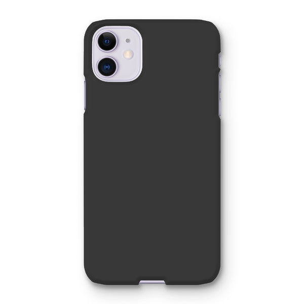 Charcoal Grey Snap Phone Case