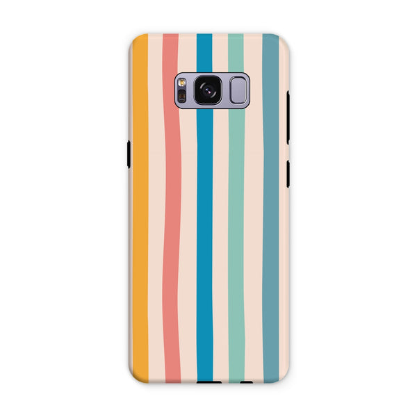 Earth Tones Stripe Tough Phone Case