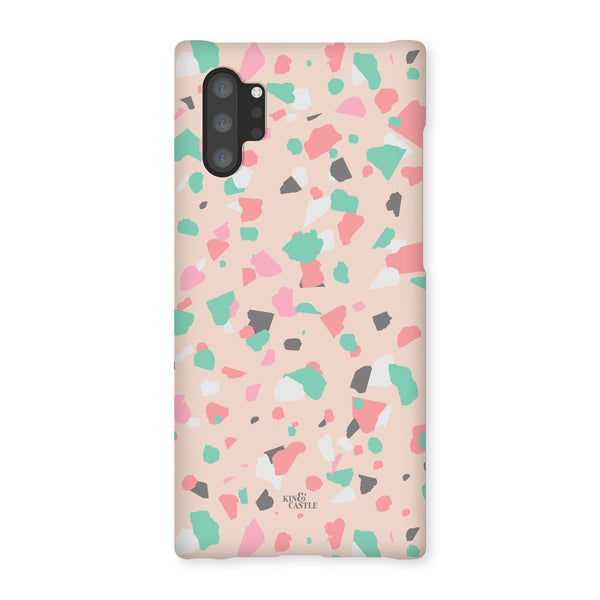 Coral, Pink & Mint Terrazzo Snap Phone Case