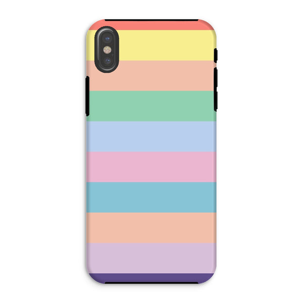 Pastel Stripe Tough Phone Case