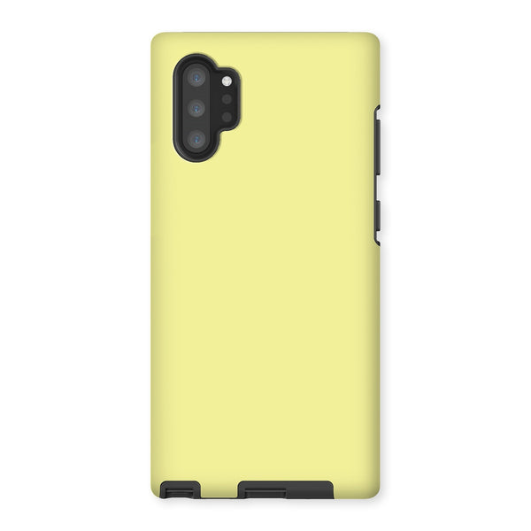 Lemon Yellow Tough Phone Case