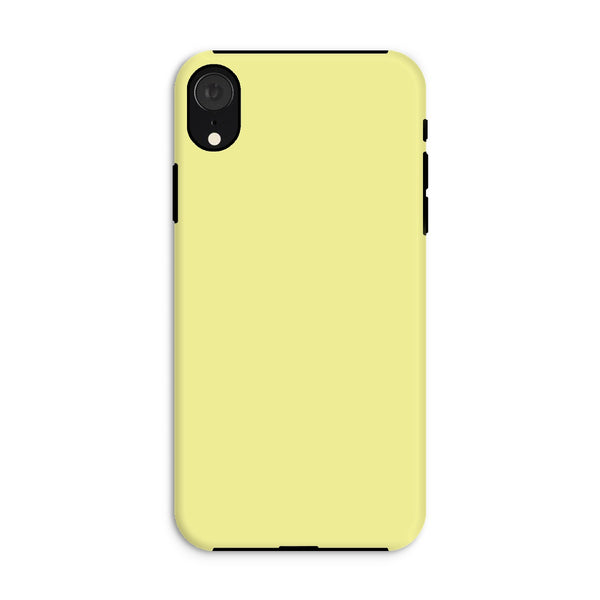 Lemon Yellow Tough Phone Case