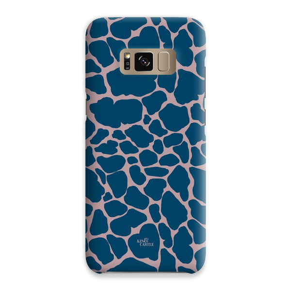 Pink & Blue Giraffe Print Snap Phone Case