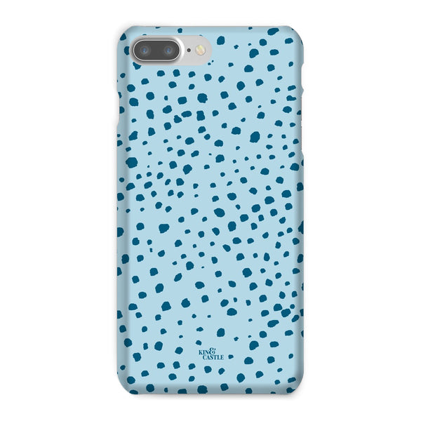 Blue Animal Spot Snap Phone Case