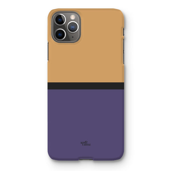 Sand & Purple Duo Snap Phone Case