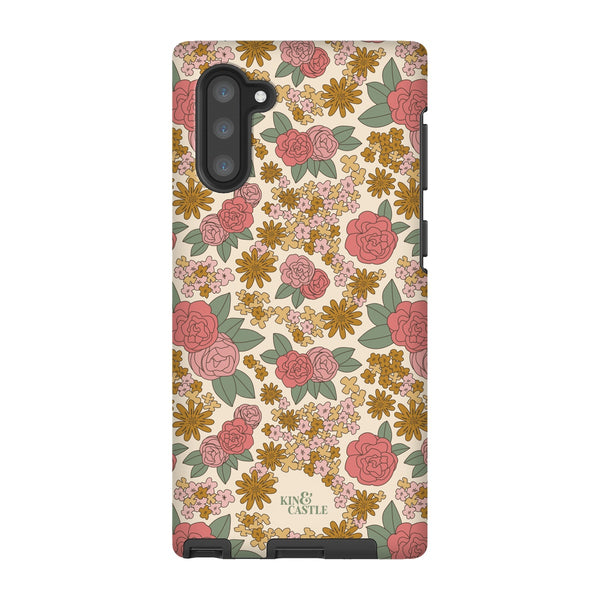 Pink & Rose Garden Tough Phone Case