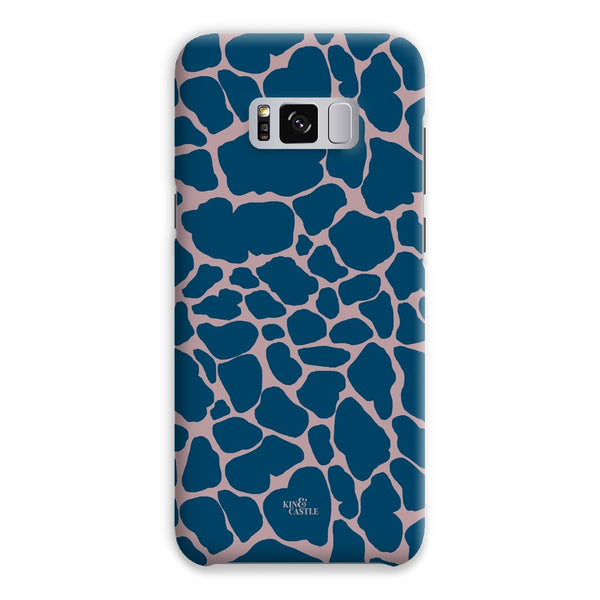 Pink & Blue Giraffe Print Snap Phone Case