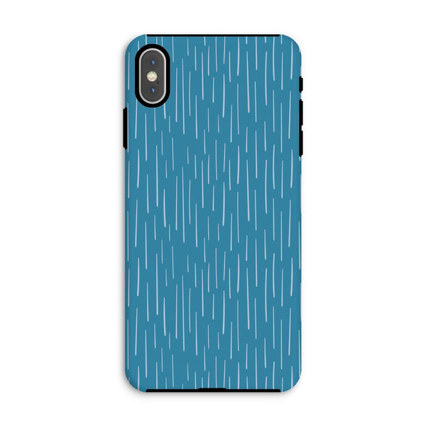 Blue Dash Tough Phone Case