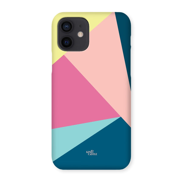 Pastel Triangles Snap Phone Case