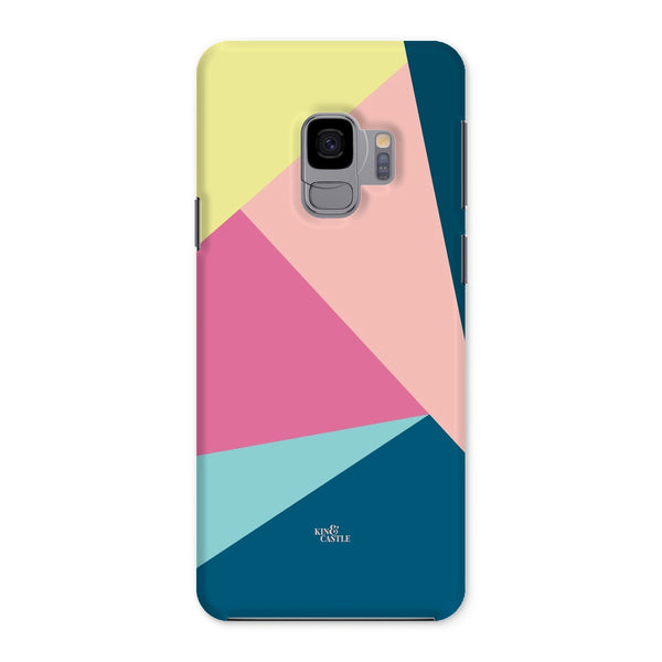 Pastel Triangles Snap Phone Case