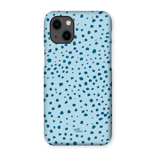 Blue Animal Spot Snap Phone Case