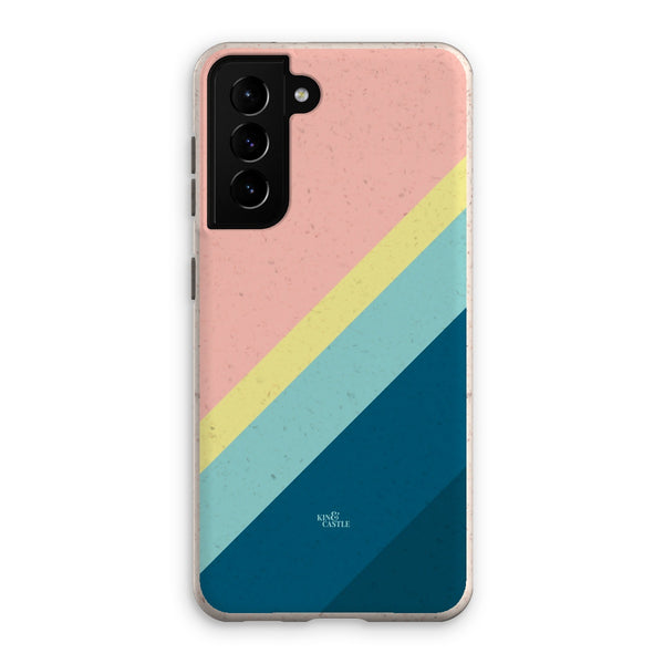 Pastels Geometric Stripe Eco Phone Case