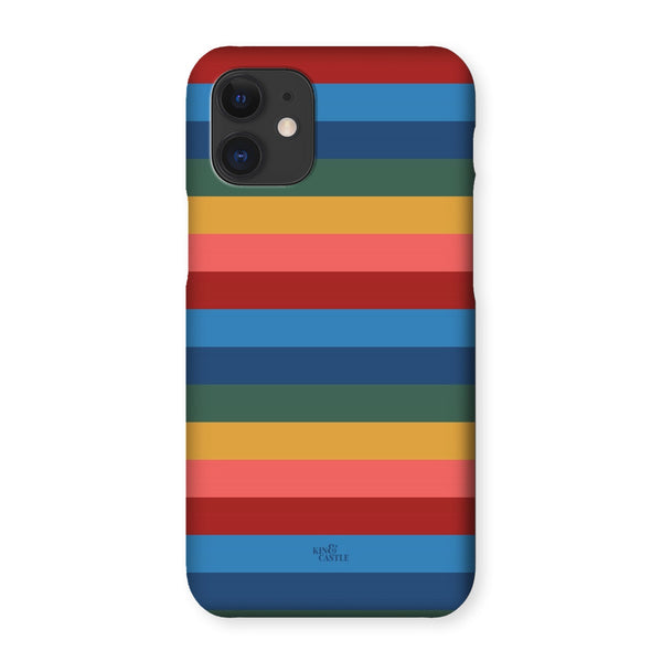 Retro Rainbow Snap Phone Case