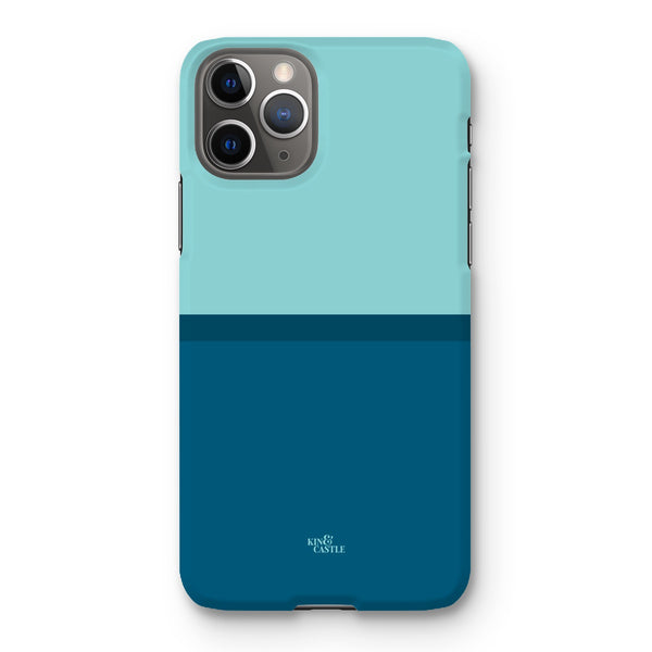 Blue Duo Snap Phone Case