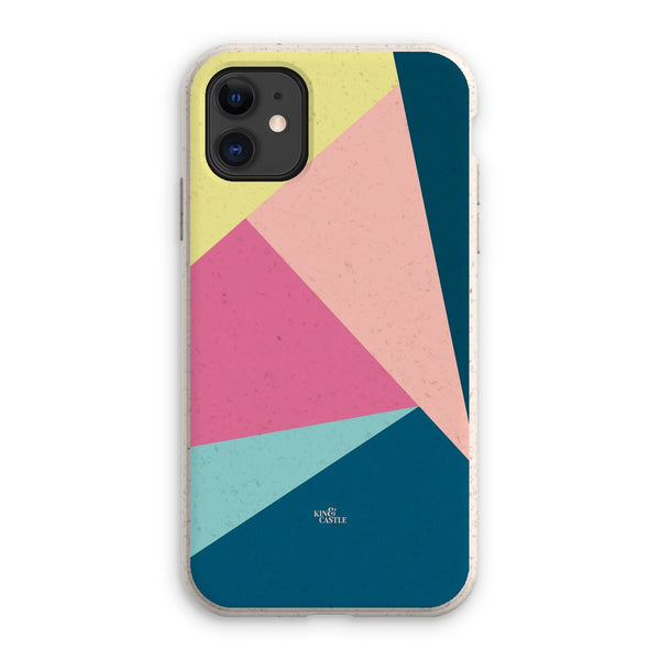 Pastel Triangles Eco Phone Case