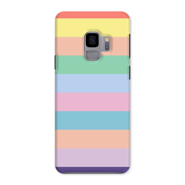 Pastel Stripe Snap Phone Case