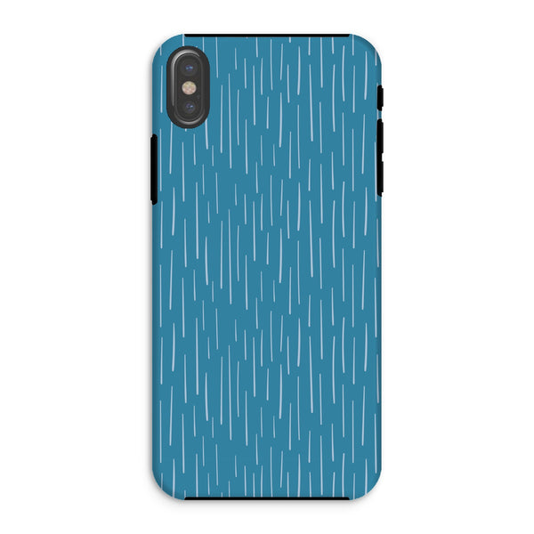 Blue Dash Tough Phone Case