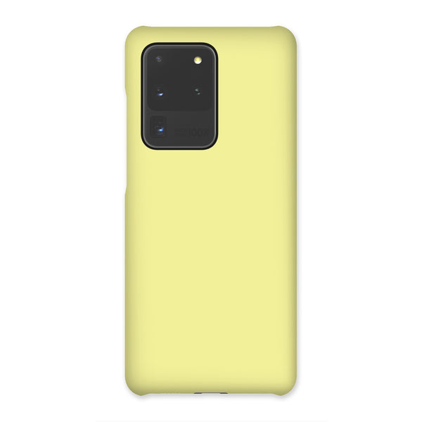 Lemon Yellow Snap Phone Case