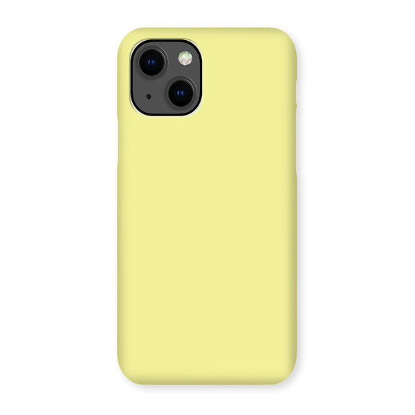 Lemon Yellow Snap Phone Case