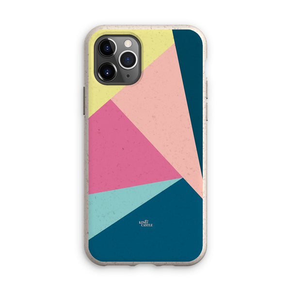 Pastel Triangles Eco Phone Case