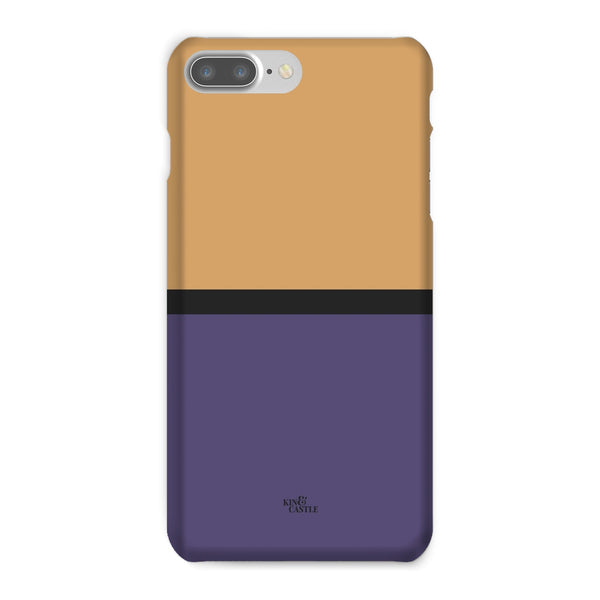 Sand & Purple Duo Snap Phone Case