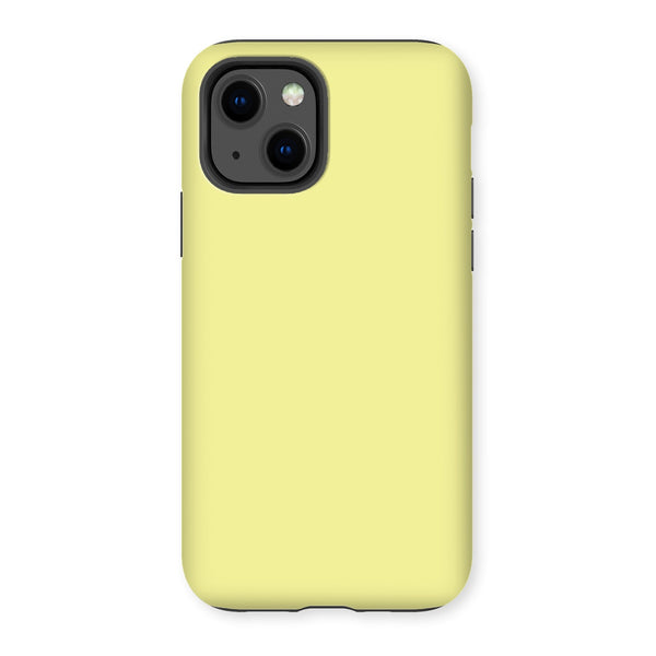 Lemon Yellow Tough Phone Case