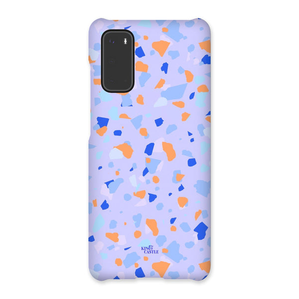 Blue & Orange Terrazzo Snap Phone Case