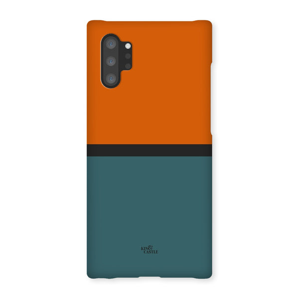 Rust & Teal Duo Snap Phone Case