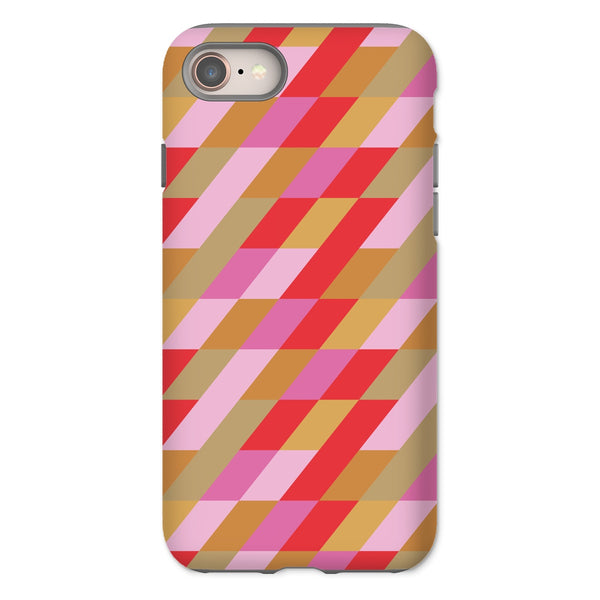 Pink & Red Diamond Tough Phone Case