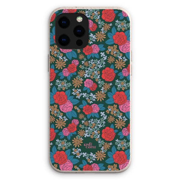 Pink & Red Garden Eco Phone Case