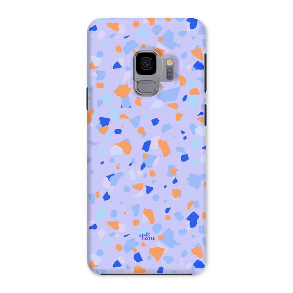 Blue & Orange Terrazzo Snap Phone Case