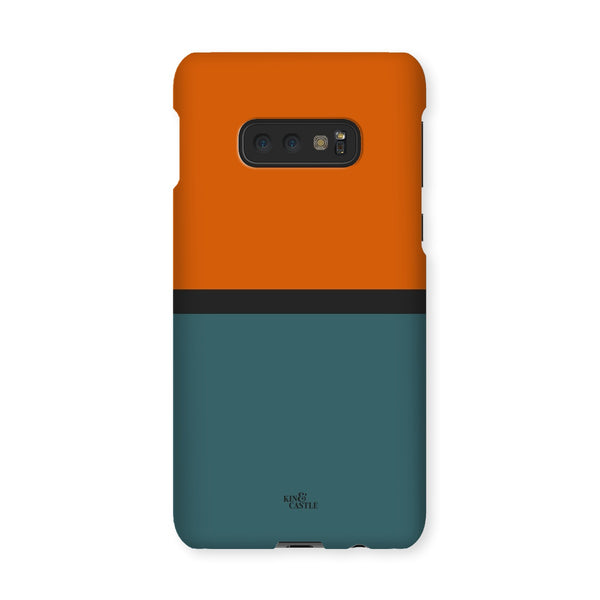 Rust & Teal Duo Snap Phone Case