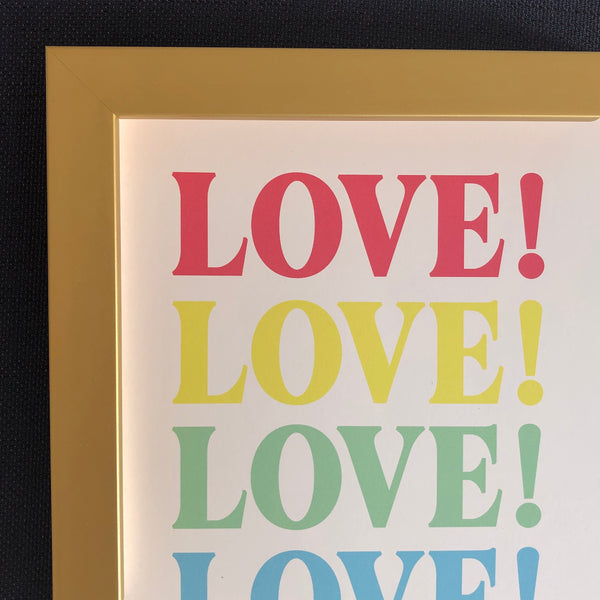 Home Art Print (myrtle green on white)