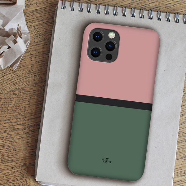 Pink & Green Duo Tough Phone Case