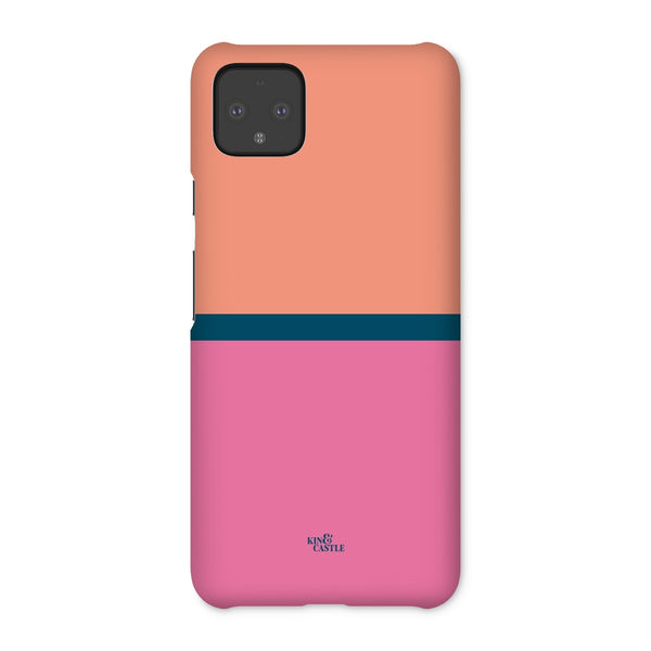 Peach & Pink Duo Snap Phone Case