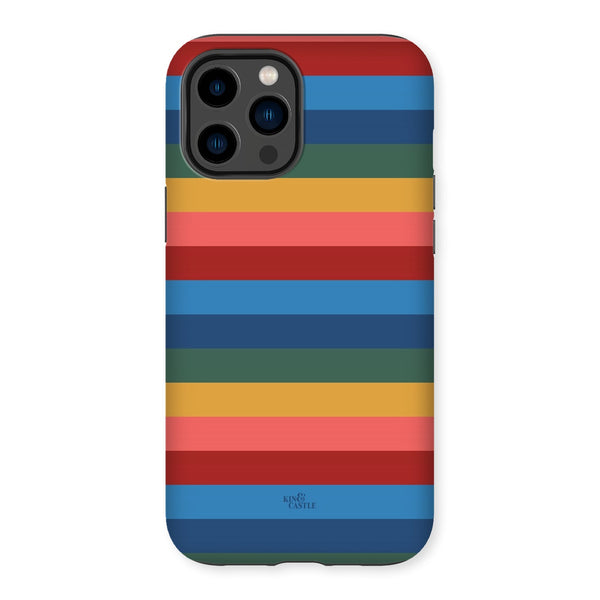 Retro Rainbow Tough Phone Case