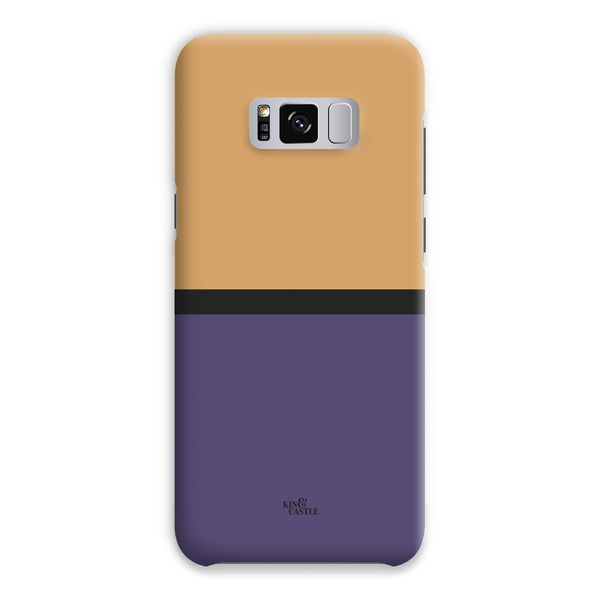 Sand & Purple Duo Snap Phone Case