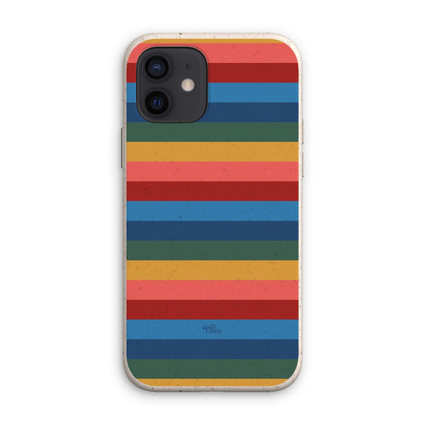Retro Rainbow Eco Phone Case