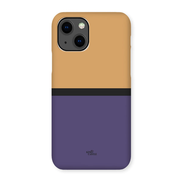 Sand & Purple Duo Snap Phone Case